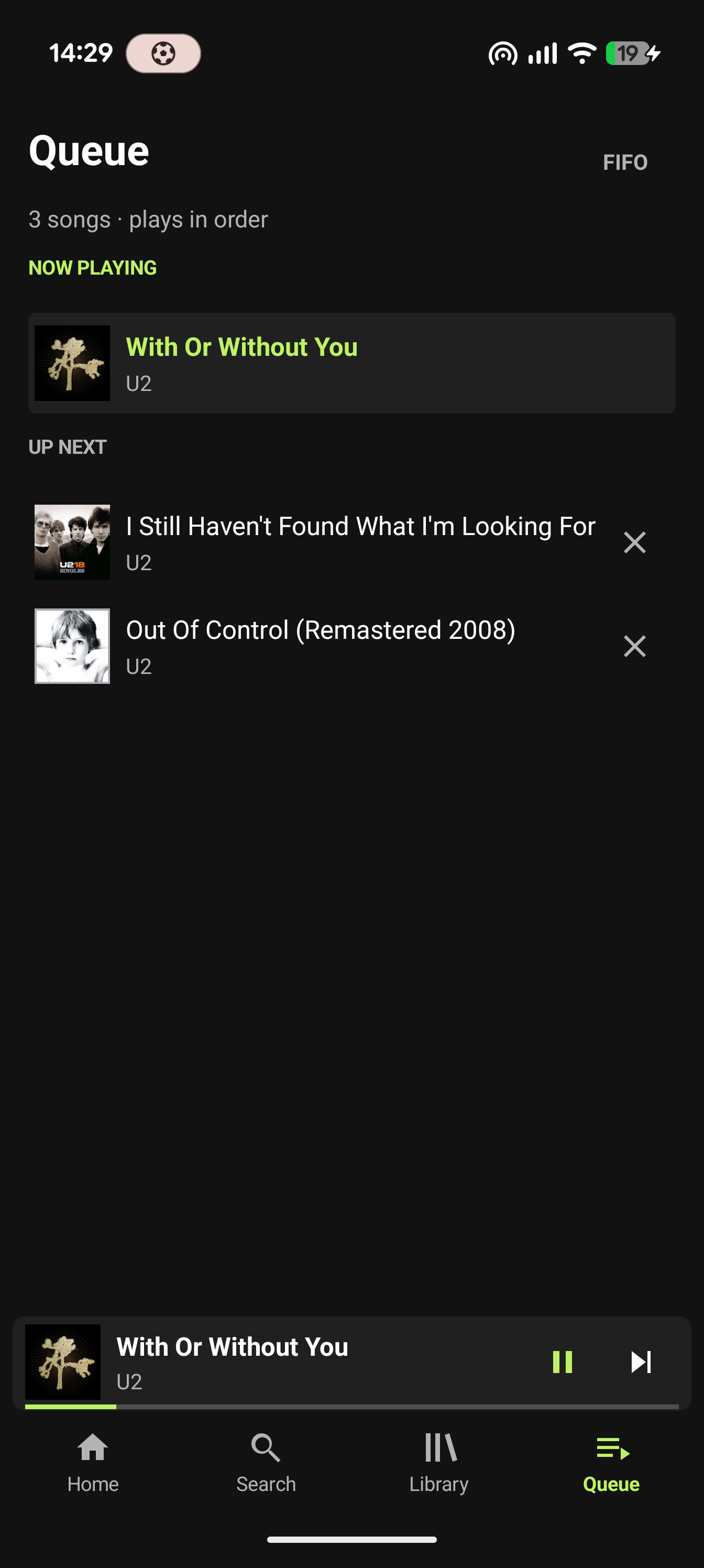 BlackYT queue and playlist interface preview